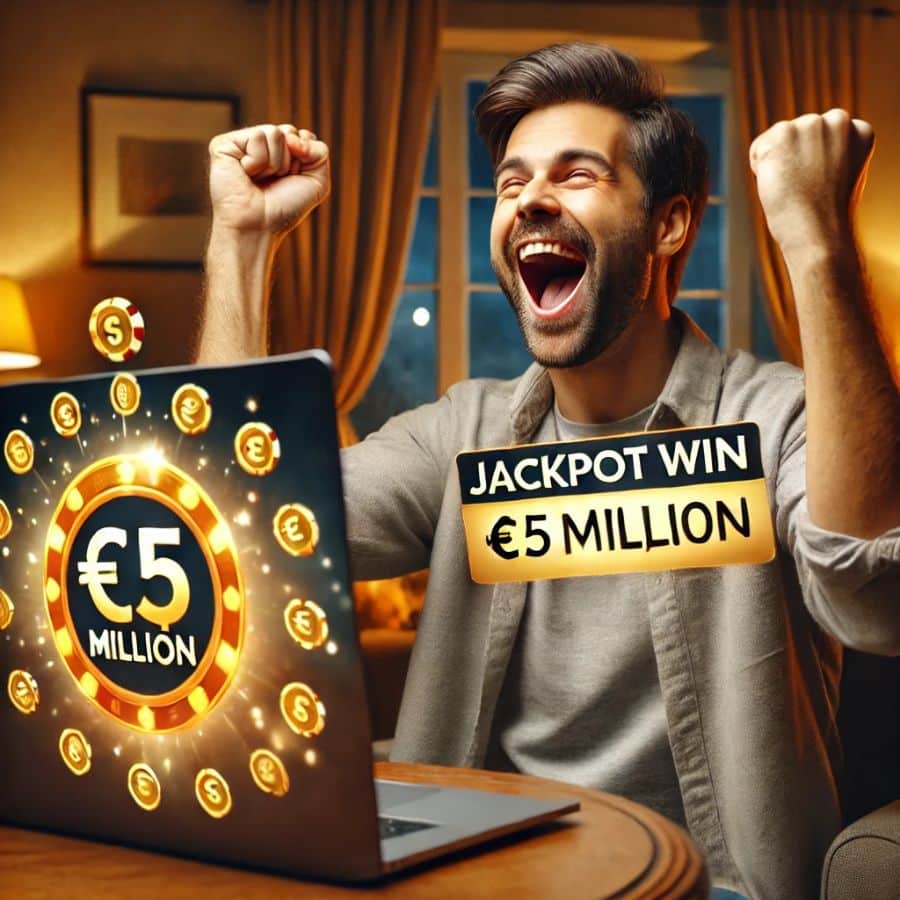 Nederlandse speler wint megajackpot van €5 miljoen: een droom die uitkomt